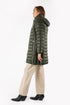 Frandsen Devonna in Dark Teal 88cm Windproof Hooded Down Coat 103-588
