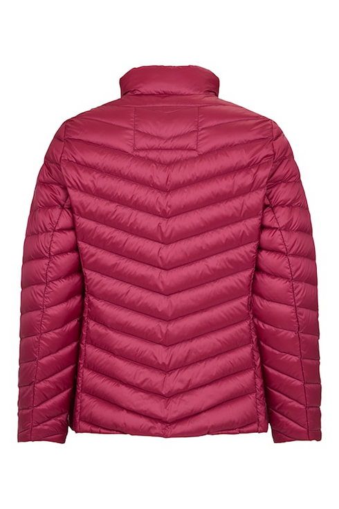 Frandsen Jensine Orchid Red Persian Red 482 Lightweight Shower Proof Down Jacket 528-588