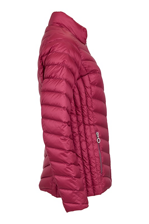 Frandsen Jensine Orchid Red Persian Red 482 Lightweight Shower Proof Down Jacket 528-588