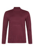 Sunday Womens Mock Neck Pullover 61386030 493 - Prune