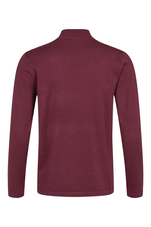 Sunday Womens Mock Neck Pullover 61386030 493 - Prune