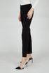 Robell Women's Jacklyn Straight Pull-On 78cm Trousers 90 Black 51408-5689-0