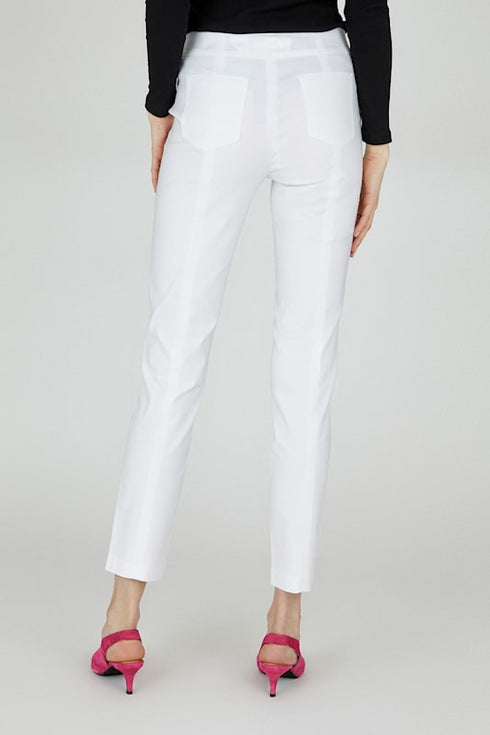 Robell Bella Trousers 78cm Pull-On Straight Leg - 51559-5499