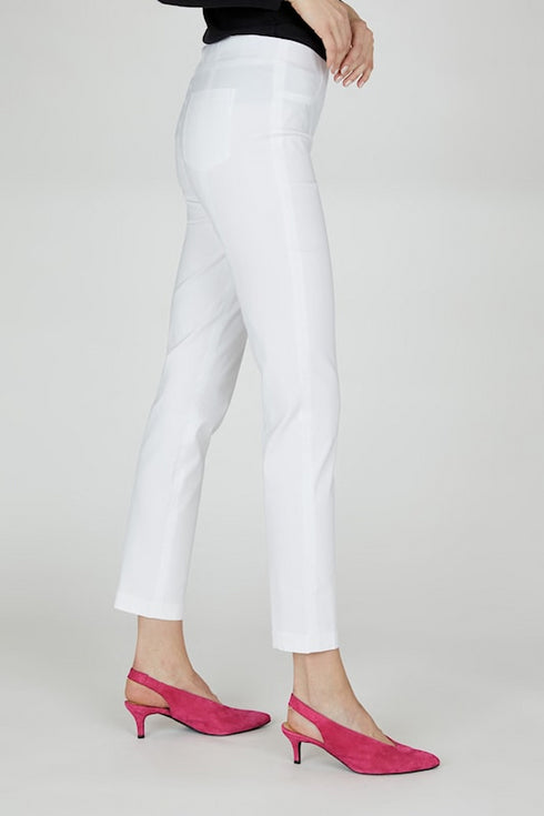 Robell Bella Trousers 78cm Pull-On Straight Leg - 51559-5499