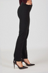 Robell Bella 78cm Straight Leg Bengaline Trousers in 90 Black 51559-5499