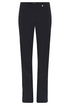 Robell Bella 78cm Straight Leg Bengaline Trousers in 69 Navy 51559-5499