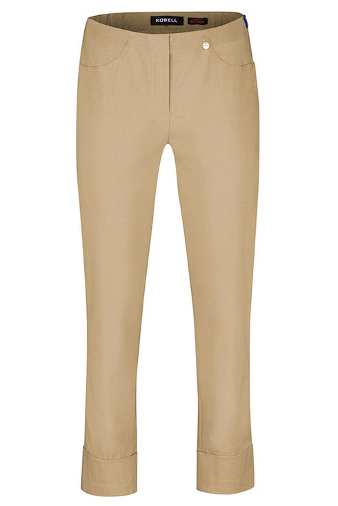 Robell Bella 09 Trousers 7/8 68cm Ankle Cuffed Grazers 51560 5648