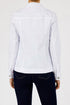 Robell Happy White 10 Fitted Stretch Bengaline Jacket 60cm 57609-5499-0