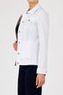 Robell Happy White 10 Fitted Stretch Bengaline Jacket 60cm 57609-5499-0