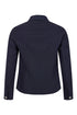 Robell Happy Navy 69 Fitted Stretch Bengaline Jacket 60cm 57609-5499-0