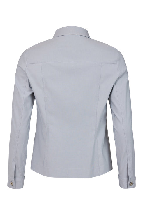 Robell Happy Pearl Grey 920 Fitted Stretch Bengaline Jacket 60cm 57609-5499-0