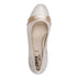 Jana 8-22467-42 Beige Gold Wide Fit Block Heel Court Shoe