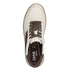 Jana Women's Laced Brown Platform Style Trainer — Regular Fit
