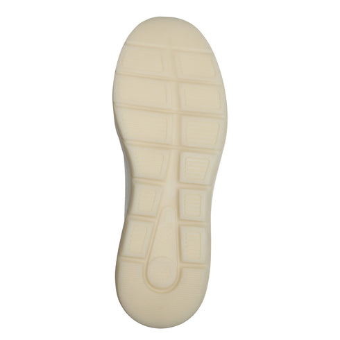 Jana Carolina Vegan Cloudy Gold Laced trainer with side zip 8-23780-44