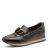 Jana Womens Mocca Patent Loafer Comfort Shoes 8-24766-42
