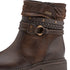 Jana Tex Waterproof Strapped Ankle Boot 8-25464-43 - Mocca Brown