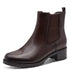 Jana Mocca Block Heeled Chelsea Boot 8-25710-47 - Mocca