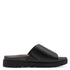 Jana Softline | 27561-46 Black Nappa Wide Fit Ladies Mules