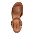 Jana | 28269-46 Cognac Ladies Wedge Sandals