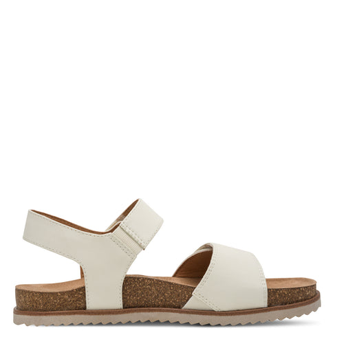 Jana | 28560-46 Ivory Ladies Flat Sandals