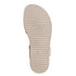 Jana | 28560-46 Ivory Ladies Flat Sandals