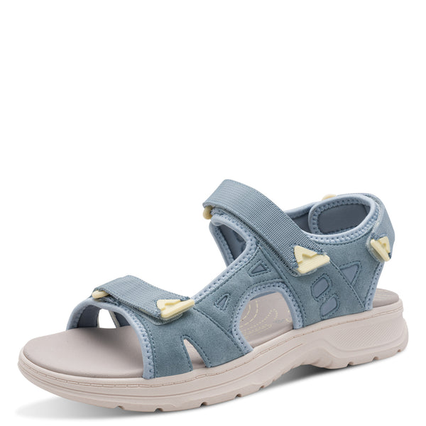 Jana | 28660 Sky Sun Joshy Wide Fit Platform Sandals