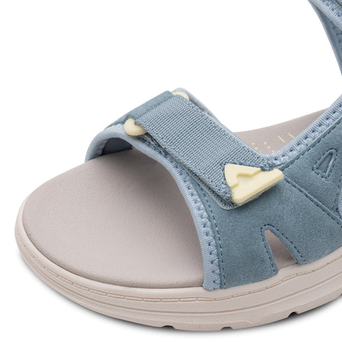 Jana | 28660 Sky Sun Joshy Wide Fit Platform Sandals