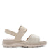 Jana | 8-8-28701-46 Ivory Multi Wedge Strap Sandals