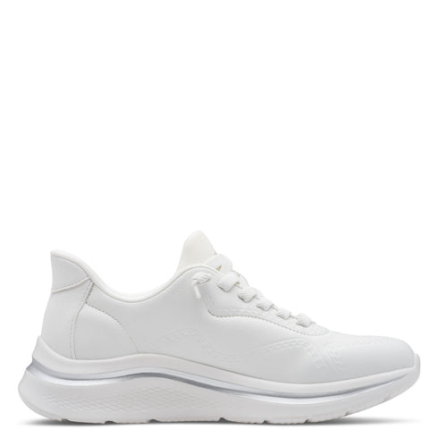 Tamaris Comfort 8-83730-45 White Step-In Hands-Free Wide Fit Trainers