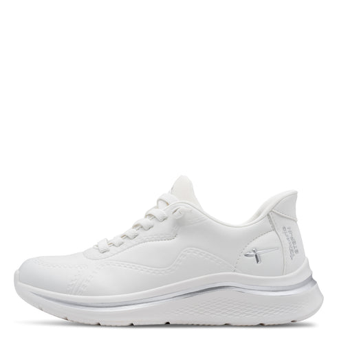 Tamaris Comfort 8-83730-45 White Step-In Hands-Free Wide Fit Trainers