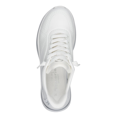 Tamaris Comfort 8-83730-45 White Step-In Hands-Free Wide Fit Trainers