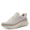Tamaris Women’s Beige Wide Fit Platform Trainers – 8-83732-46
