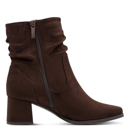 Tamaris Comfort Wide Fit Slouch Ankle Boot 8-85301-47 - Mocca