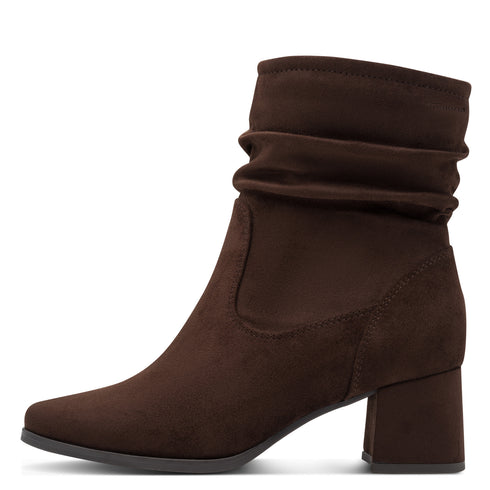 Tamaris Comfort Wide Fit Slouch Ankle Boot 8-85301-47 - Mocca