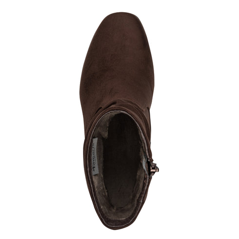 Tamaris Comfort Wide Fit Slouch Ankle Boot 8-85301-47 - Mocca