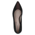 Caprice 22401 Mahogany Metallic Patent Leather Pointed Toe Womens Slip On Court Shoes