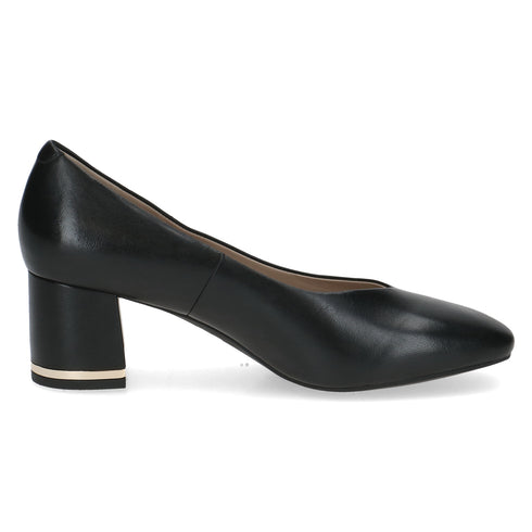 Caprice Court Shoe with Block Heel 9-22405-45