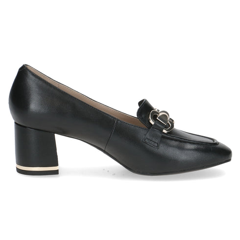 Caprice Ladies Block Heel Court Shoe 9-24405-45 – Leather Comfort with MEMOTION