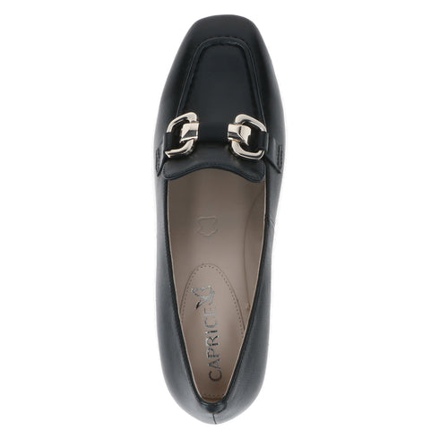 Caprice Ladies Block Heel Court Shoe 9-24405-45 – Leather Comfort with MEMOTION