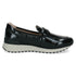 Caprice Womens Leather Slip-On Shoe 9-24700-43 - Black Naplak