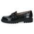 Caprice Womens G-width Loafer 9-24702-47 - Black Naplak