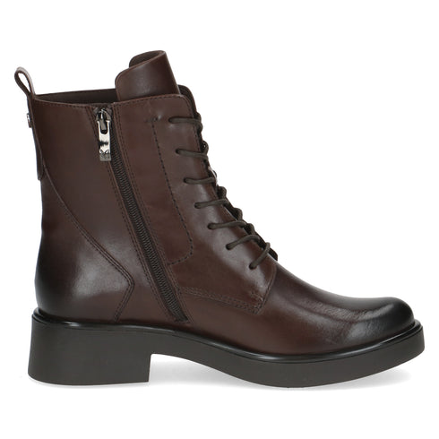 Caprice Ladies’ Laced Ankle Boots with Zip – 9-25101-45