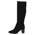 Caprice Ladies Croc Print Block Heel Ankle Boot - 024 Black Croc SKU 9-25520-41
