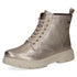 Caprice Metallic Leather Laced Boot 9-26256-45