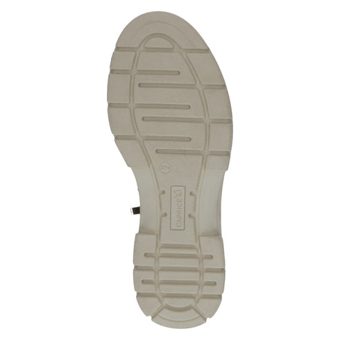 Caprice Metallic Leather Laced Boot 9-26256-45