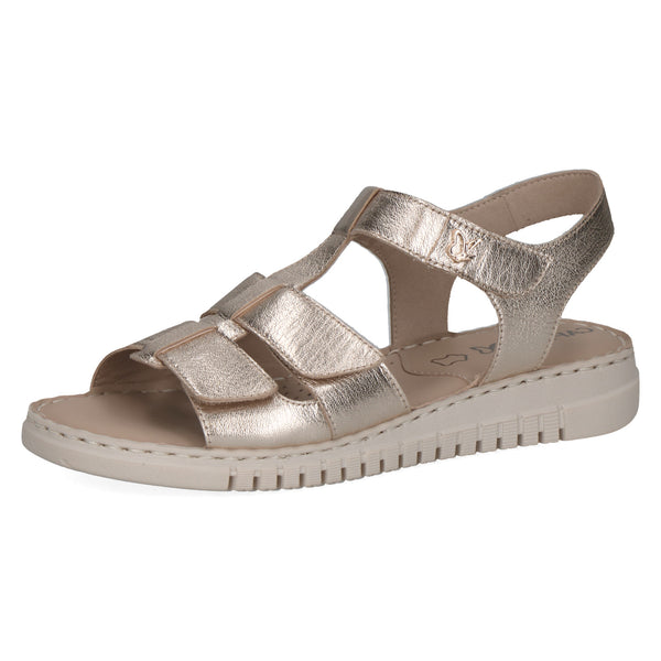 Caprice Womens Sandal 9-28102-44 959 Platin Metal