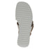 Caprice 9-28300-46 Leather Wedge Sandal Lite Gold Metallic G Fit MEMOTION Sole