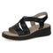 Caprice Strap Sandal 9-28305-44 Black Nappa