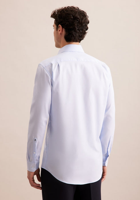 Seidensticker Non-iron Structure Business Regular Fit Shirt with Kent-Collar 01.146648