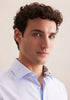 Seidensticker Non-iron Structure Business Regular Fit Shirt with Kent-Collar 01.146648